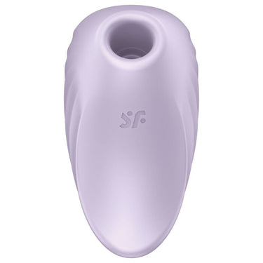 Stimolatore Pearl Diver Viola con Onde d'Aria e Vibrazioni
